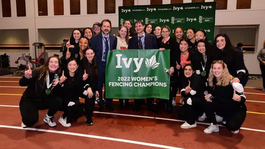 women's fencing trophy photo