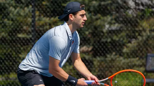 Princeton Men’s Tennis hosts Cornell on April 22, 2022.