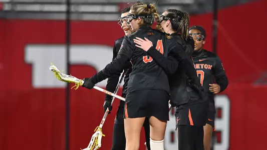 Women's Lacrosse Celebration at Rutgers 2023