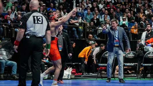 Patrick glory semifinal win celebration photo