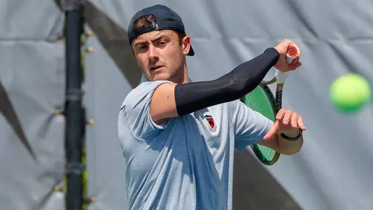 Princeton Menís Tennis hosts Cornell on April 22, 2022.