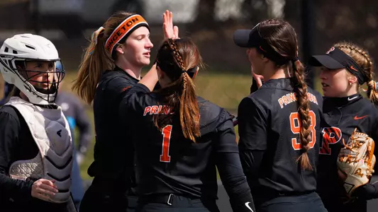 softball huddle photo