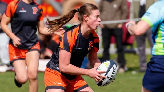 Princeton Women's Rugby Hosts Emperor 7s on April 8, 2023.