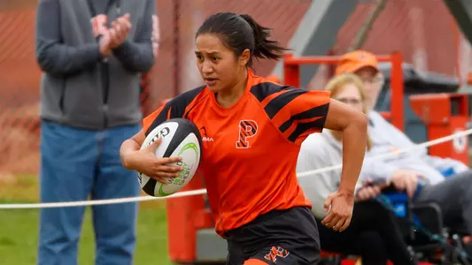 Princeton Women’s Rugby hosts LIU and celebrates the Class of 2023 on November 6, 2022.
