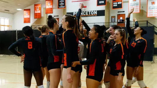 Princeton Women’s Volleyball hosts Yale and celebrates the class of 2023.