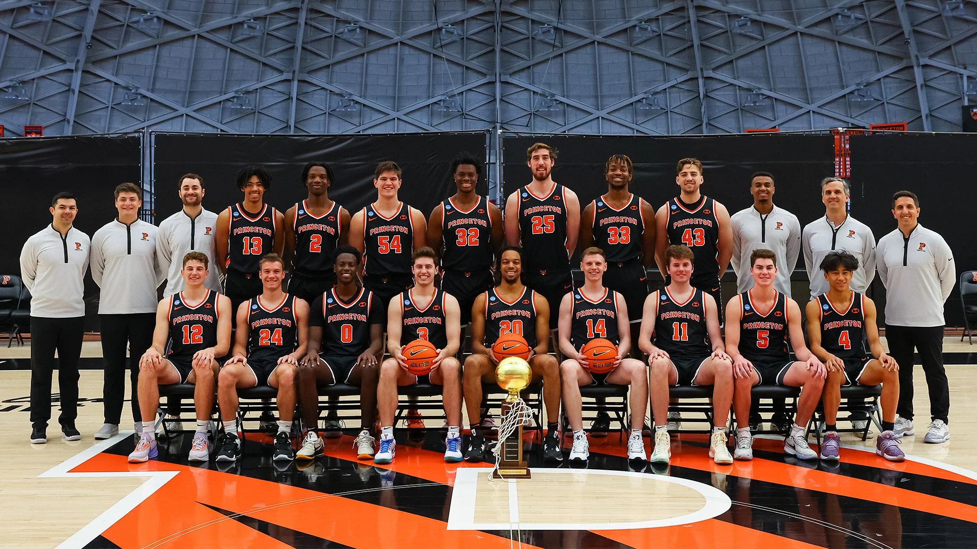 Princeton Men’s Basketball 2022-2023 Team Photo.