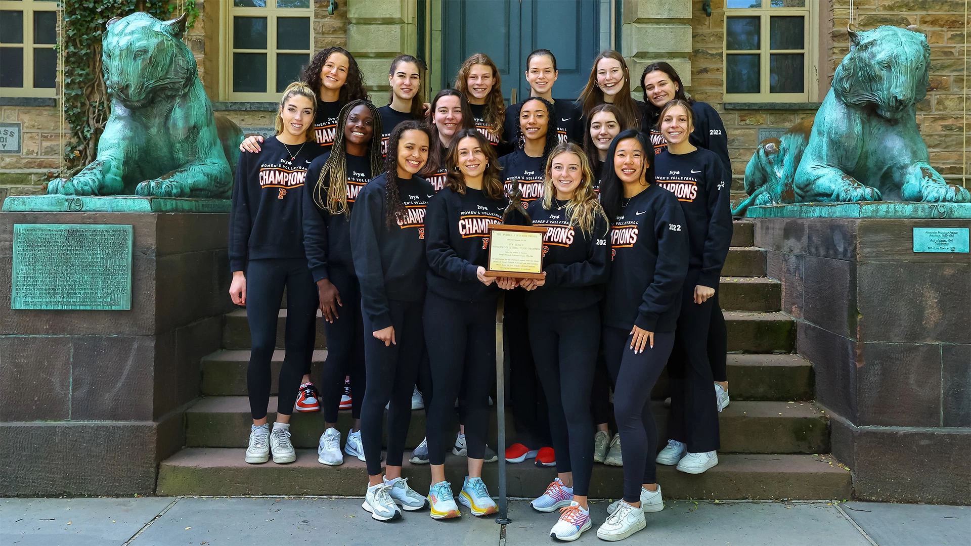 WVB Team With Trophy