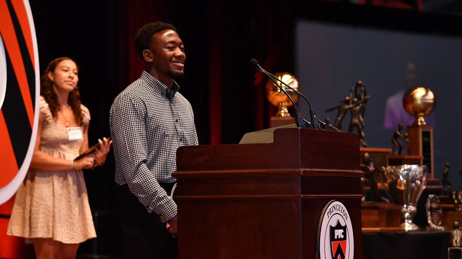 Quincy Monday addresses attendees