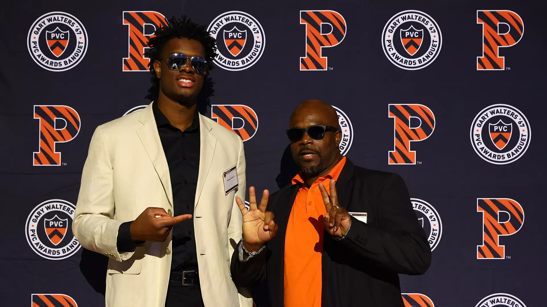 Attendees in posed photo