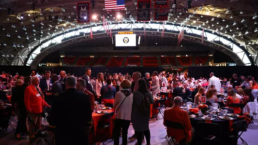 Wide view of PVC banquet