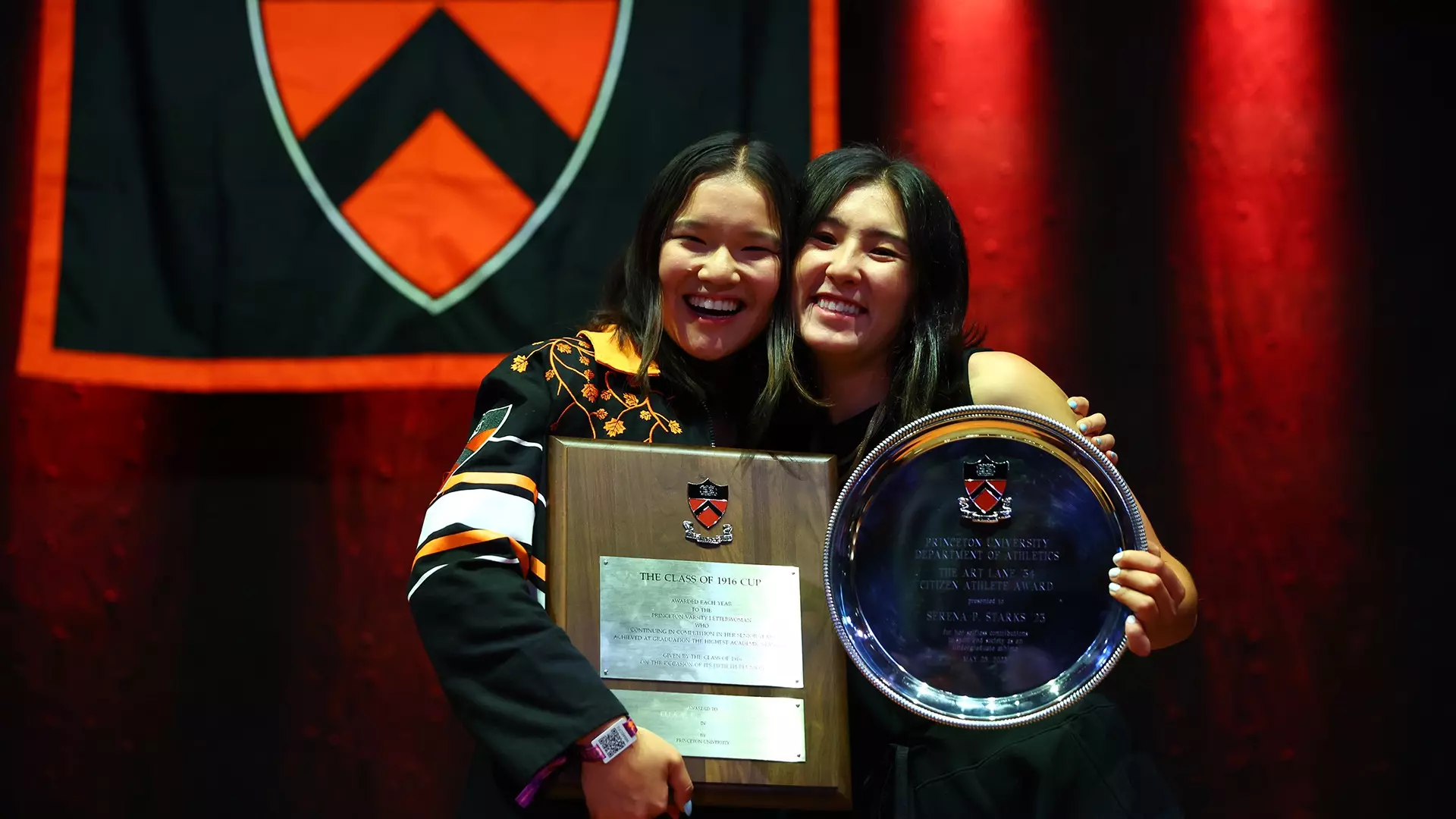 Ella Gantman and Serena Starks posed photo