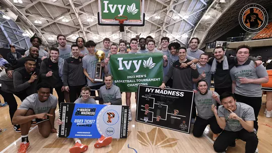 Tosan Evbuomwan and Team Picture with March Madness Invite
