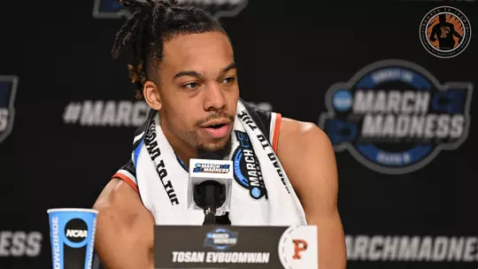 Tosan Evbuomwan March Madness Media Questions