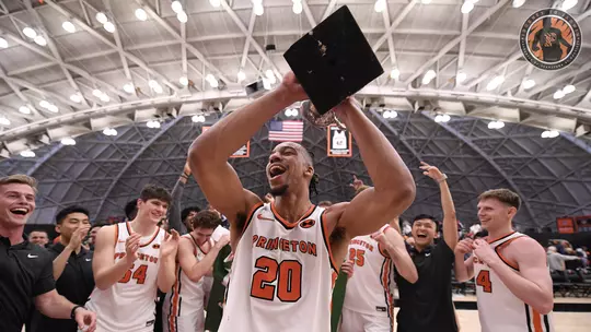 Tosan Evbuomwan Ivy League Championship Trophy