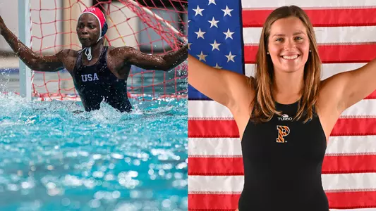 Ashleigh Johnson and Jovana Sekulic