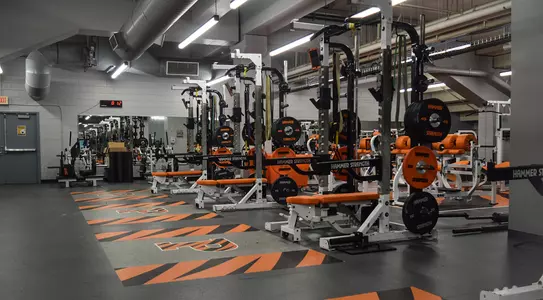 Princeton stadium weight room