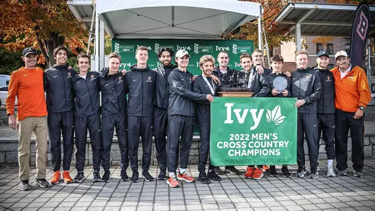 Men's Cross Country 2022 Ivy League Champions