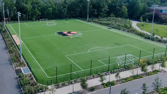 white peff field aerial photo