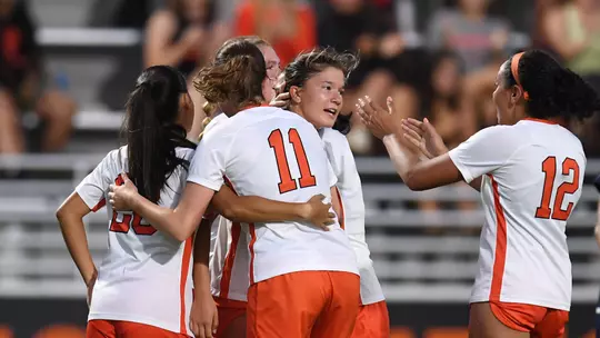 women's soccer celebration photo