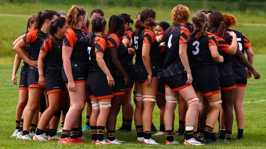 Rugby Huddle.