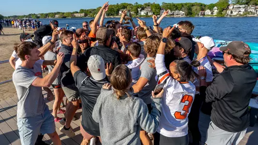 Men's Lightweight Rowing Celebration