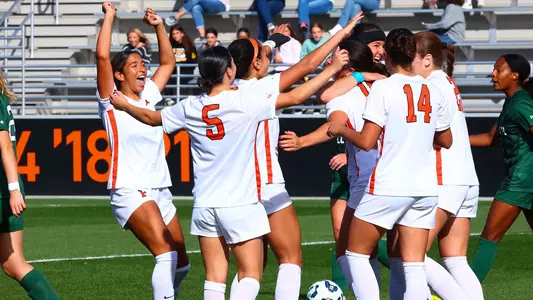 women's soccer celebration photo