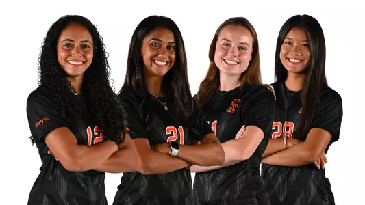 posed photo of lily bryant kiley hamou kate toomey and kayla wong