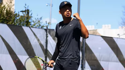 Princeton Men’s Tennis hosts Cornell on April 7, 2024.