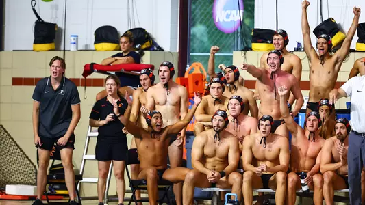 Men's Water Polo Team Celebration