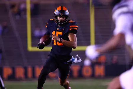 Princeton Football hosts Brown on October 18, 2024.