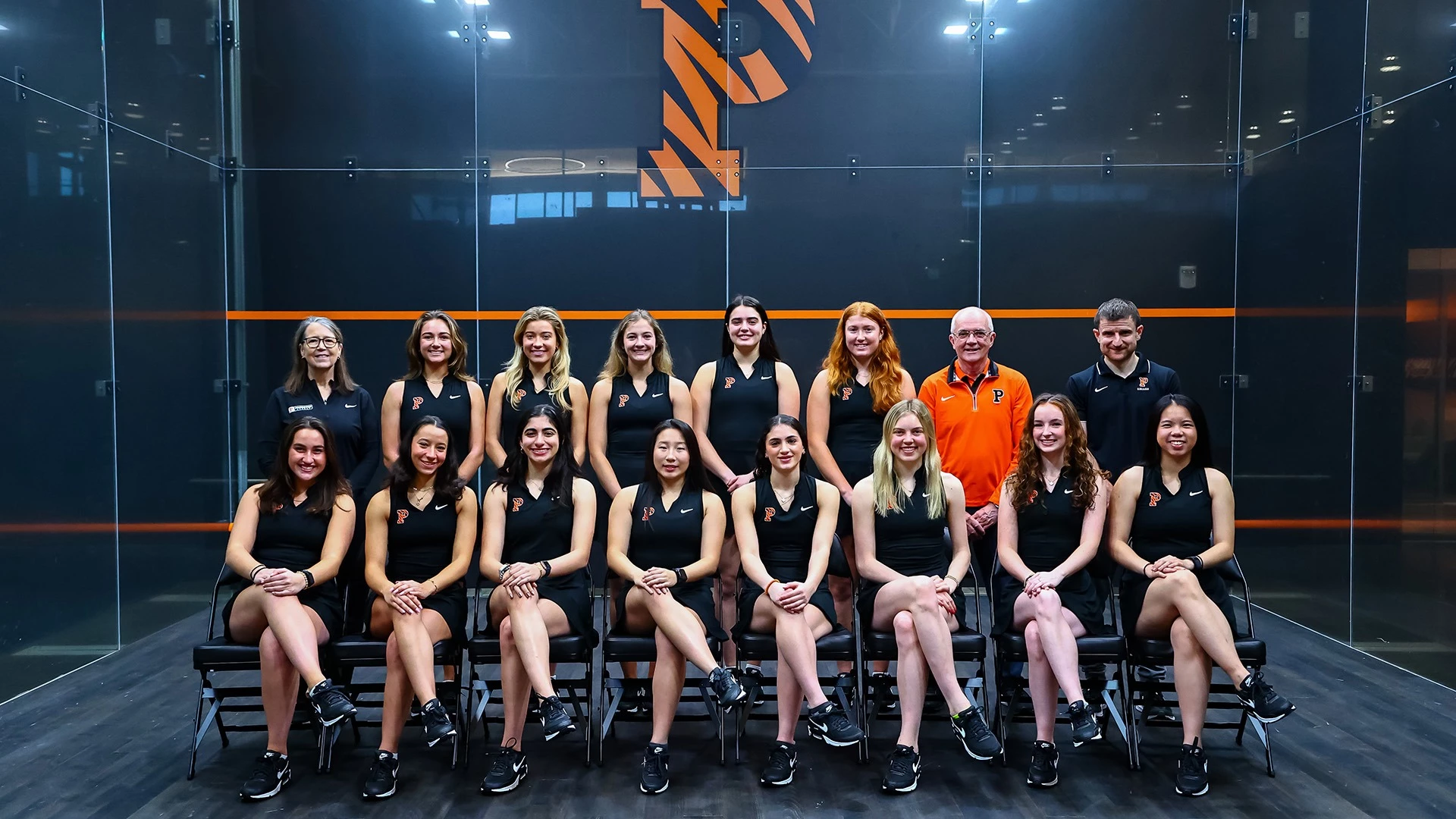 2024-25 women's squash team photo