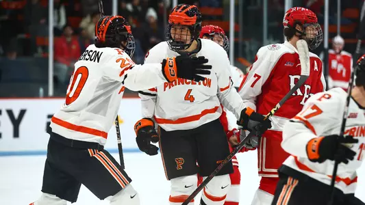 David Ma Celebrates vs RPI
