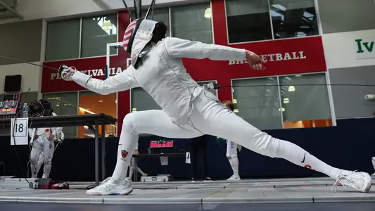 fencing action photo