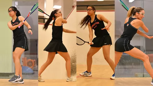 action photos of liyen teoh, Emma trauber, zeina zein and Katherine Glaser