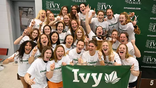Women's Swimming & Diving Ivy League Champions