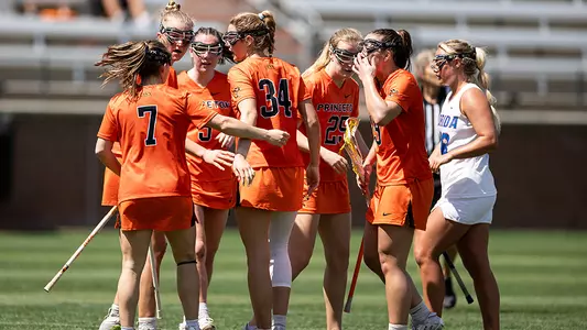 Women's Lacrosse Celebrates At Florida