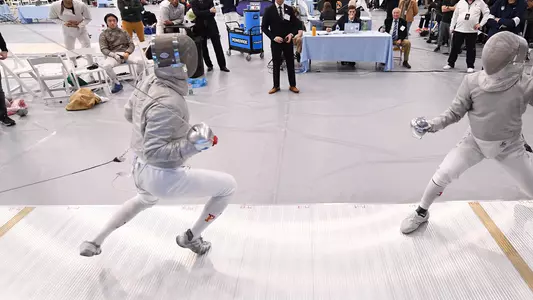 fencing action photo