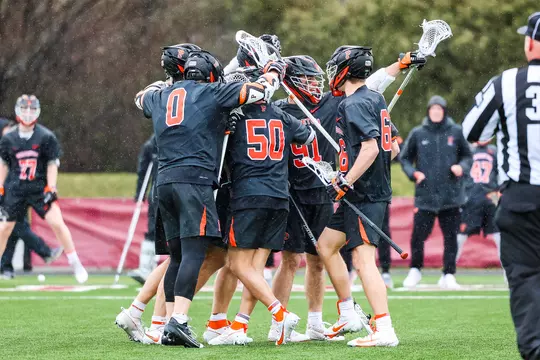Men's Lacrosse Huddle