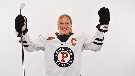 Sarah Fillier posed photo