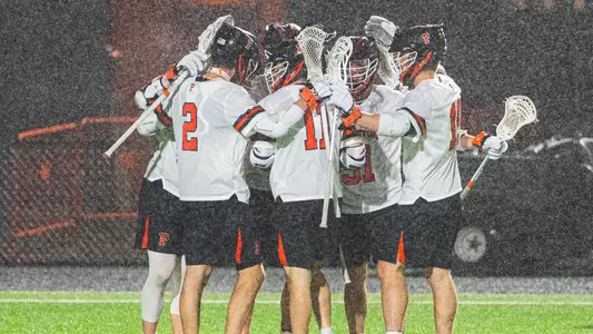 Men's Lacrosse Huddle