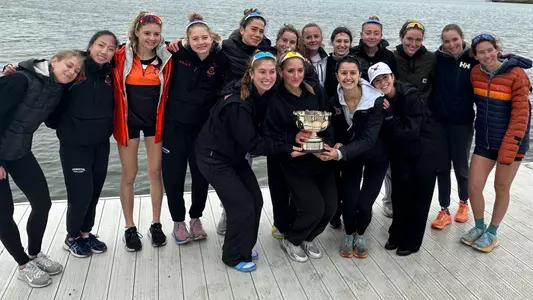 Princeton Women's Lightweight Rowing with the Class of 2015 Cup