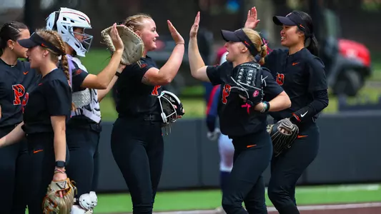 softball high-five photo