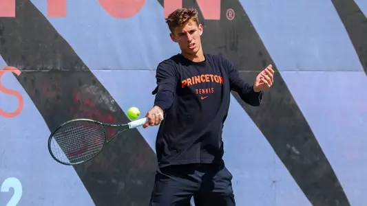 Princeton Men’s Tennis hosts Cornell on April 7, 2024.