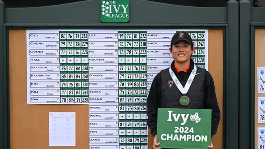 Victoria Liu 2024 Ivy League Champion