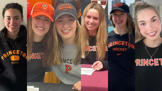 posed photos of women's hockey 2028 class