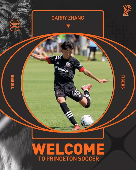 Garry Zhang Welcome Graphic