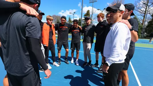 Princeton Men’s Tennis hosts Cornell on April 7, 2024.