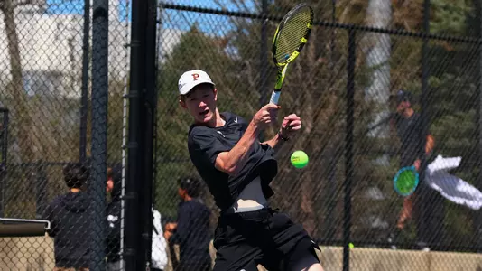 Princeton Men’s Tennis hosts Cornell on April 7, 2024.