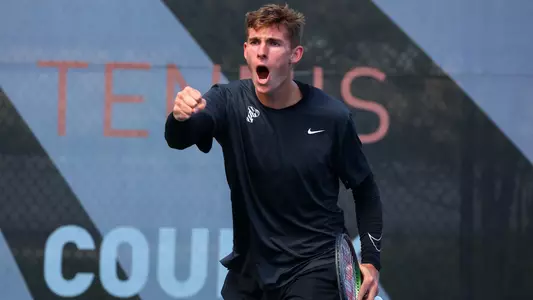 Princeton Men’s Tennis hosts Cornell on April 7, 2024.