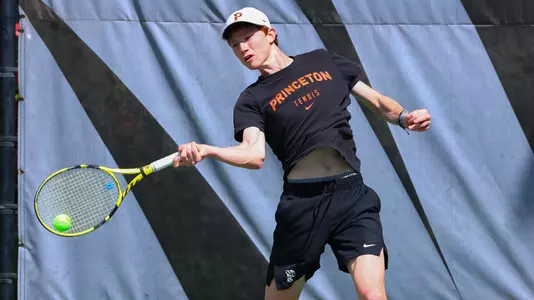 Princeton Men’s Tennis hosts Cornell on April 7, 2024.